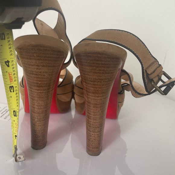 Christian Louboutin platform sandal 36.5 - Picture 4 of 7